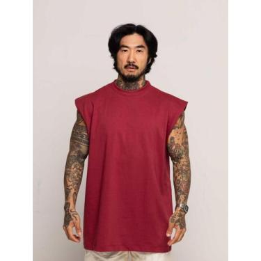 Imagem de Regata Oversized  Premium  - Thpe, Vinho, GG