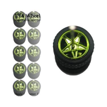 Imagem de Carros De Brinquedo Em Escala 1/64 Com Pneus De Borracha Destacáveis, 