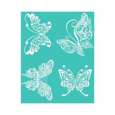 Imagem de Estêncil De Impressão Em Serigrafia Reutilizável Autoadesivo 8x10 Pole