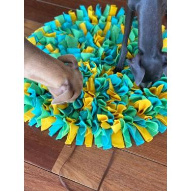 Imagem de Brinquedo Pet Para Cães e Gatos Tapete de Fuçar, Farejar e Comedouro l