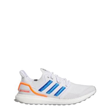 Imagem de adidas Ultraboost 1.0 Tênis masculino, Branco nuvem/azul royal/vermelho solar, 39