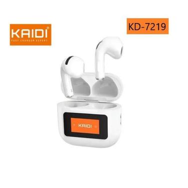 Imagem de Fone Kaidi 7219 TWS Bluetooth 5.3 Estojo Tela Tru Wirelles Stereo KNC-4219 -767 771 790-Unissex