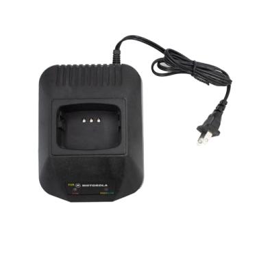 Imagem de Carregador de bateria de rádio PMNN4046A compatível com Motorola GP2000 GP2100 P020 BC120 CP125 AXU4100 AXV5100