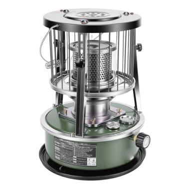 Imagem de Zhjvihx Fogão Aquecedor Portátil a Querosene 2 Em 1, Aquecimento Interno Externo Não Elétrico para Camping, Cozinha, Garagem Doméstica e Emergência, Aquecedores Internos de Querosene