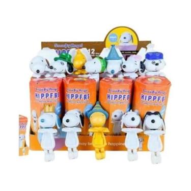 Imagem de Mini Figura Kawaii Snoopy Hipper Angel Caixa Surpresa Modelo Anime Dec