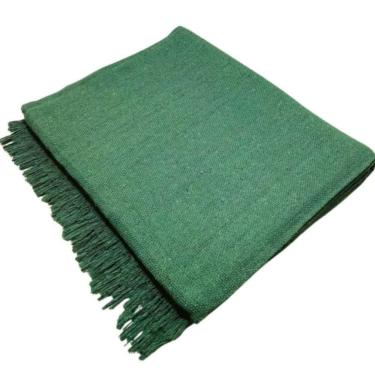 Imagem de Kit 02 Manta Para Sofá Grande King 2 E 3 Lugares Gigante 3,00x1,80 De Luxo Sofa E Cama Verde