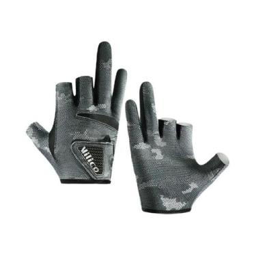 Imagem de Luvas De Pesca Masculinas De Verão Com Proteção Solar Antiderrapante E