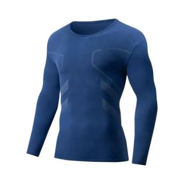 Imagem de Conjunto De Roupa Térmica Masculina Para Outono E Inverno, Casual, Est