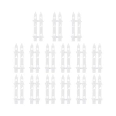 Imagem de Decoração De Cerca Para Árvore De Natal Em Plástico Branco, 10, 15, 20