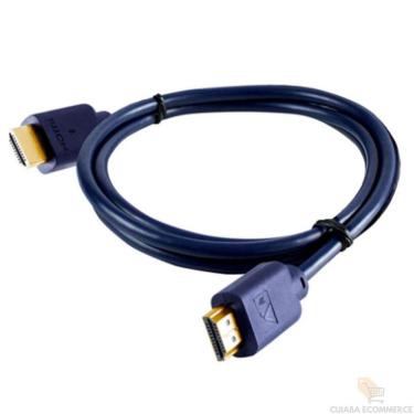 Imagem de Cabo Hdmi 2.0 4k 19 Pinos Ultra Hd 1 Metros Para Monitor