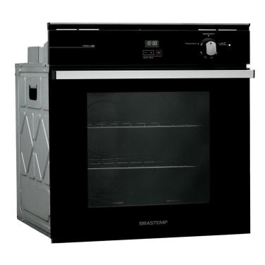 Imagem de FORNO DE EMBUTIR A GAS BRASTEMP BOA84 - PRETO 78L 220V - (BOA84AERNA)