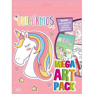 Imagem de Livro - Mega art pack - Unicórnios