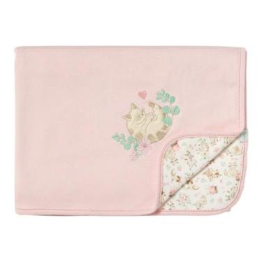 Imagem de Manta De Suedine Bebê Gatinhos Rosa - Hug