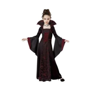 Imagem de Fantasia De Vampiro Para Meninas, Vestido Longo Tutu, Traje Gótico De 