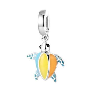 Imagem de Pingentes De Prata Esterlina 925 Com Temática De Tartaruga Do Oceano, 