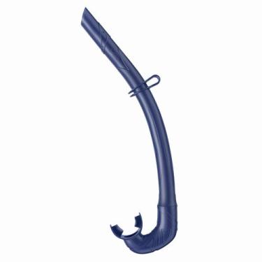 Imagem de Tubo respiratório de mergulho com snorkel com silicone WSTOO para adul