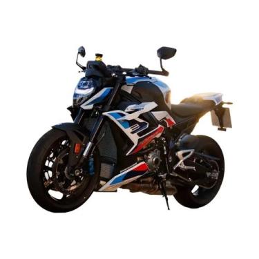 Imagem de Pôster De Corrida De Motocicleta Preto Pesado Em Tela Para Decoração D