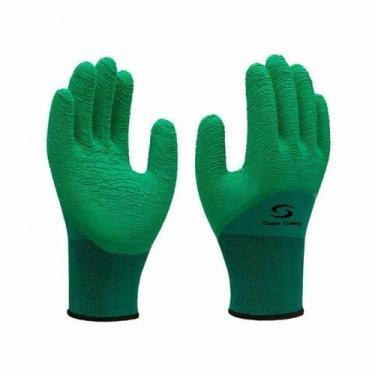 Imagem de Luva com Banho Látex Natural Corrugado SS1009 CA 31895 Super Safety , 