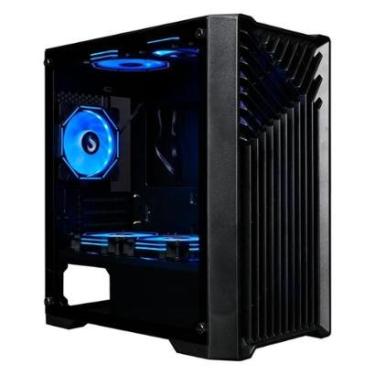 Imagem de Gabinete Gamer Rise Mode X1, Mid Tower, ATX Sem FANs, - RM-X1-01-FB-Unissex