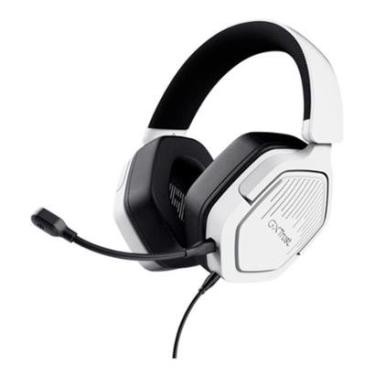 Imagem de Headset Gamer GXTrust 492W Carus, Multiplataforma, P3, Microfone Destacável, 3.5mm, Branco - 25448-Unissex