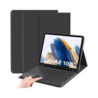 Imagem de Capa Com Teclado Bluetooth Sem Fio E Suporte Inteligente Para Samsung 