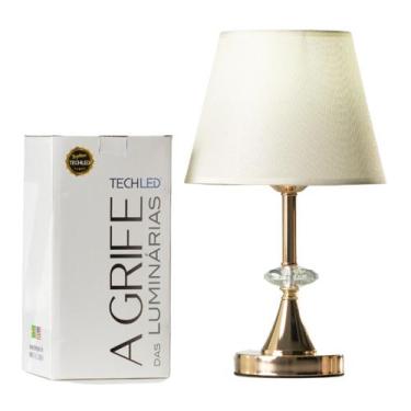 Imagem de Abajur De Tomada Cupula Abajur De Mesa E Cabeceira Abajour Cristal de 