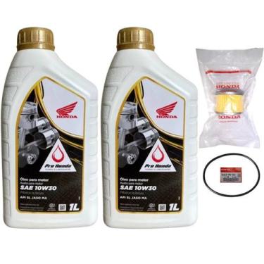 Imagem de Troca Óleo, 2L Óleo 10w30, Filtro, Oring Cb 300/ Xre 300 - Honda