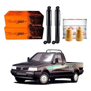 Imagem de Kit Amortecedor Traseiro Fiorino Pick-up 1.5 1997 A 1999 - Cofap