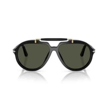 Imagem de Óculos de Sol Persol Preto 0PO0202S 95/31 57-Unissex