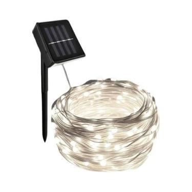 Imagem de Luzes De Cordão Solares À Prova d'Água 32M 22M 11M 7M Para Jardim Exte