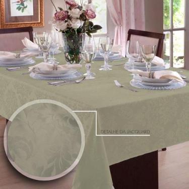 Imagem de Toalha de mesa Retangular em Jacquard 8 Lugares  Admirare, Fendi