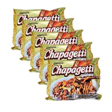 Imagem de Macarrão Chapagetti 100g New Pack Nong Shim (Kit com 5)