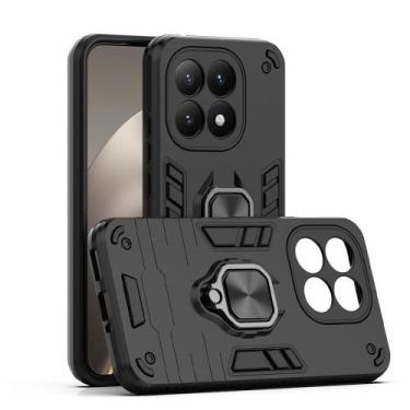 Imagem de Capa Capinha Anel Armor Anti Impacto Para Xiaomi 15T Cor:Preto - GR Gl