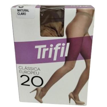 Imagem de Meia Calça Clássica Europeu Fio 20 Natural Claro G - Trifil