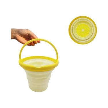 Imagem de Brinquedo De Cozinha Infantil Para Brincar De Fazer Comidinhas, Balde 