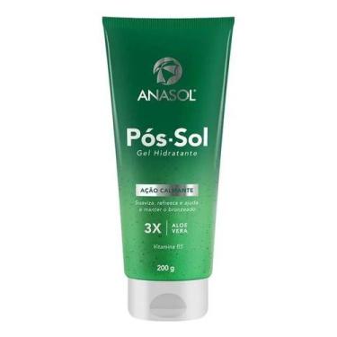 Imagem de Anasol Gel Hidratante Pós Sol Ação Calmante Aloe Vera 200gr