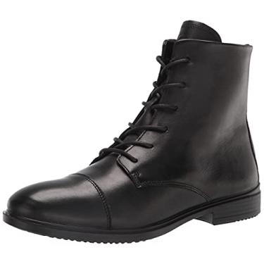 Imagem de ECCO Bota feminina Touch 15 Lace Chukka, Preto, 8-8.5