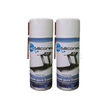 Imagem de 2 Silicone Lubrificante Para Esteira Elétrica Jac 480Ml