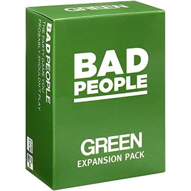 Imagem de BAD PEOPLE - Pacote de expansão verde – The Savage Party Game You Provavelmente Shouldn't Play (100 novas cartas de pergunta)