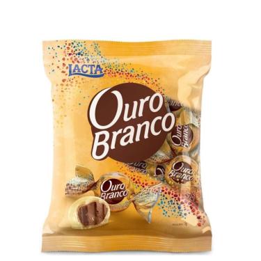 Imagem de Bombom Ouro Branco Lacta Chocolate - 01 Kilo