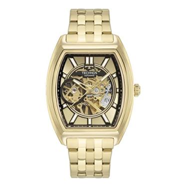 Imagem de Relógio Technos Masculino Automático Esqueleto Dourado G3265AC/1D