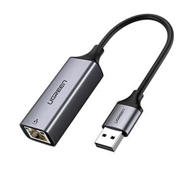 Imagem de Adaptador de Rede Internet U.green Usb 3.0 para Rj45 Adaptador Ethernet Gigabit Protocolo Usb 3.0 Covnersor de Rede para PC Transmissão de Até 1000Mbs / No Brasil