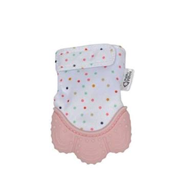 Imagem de Luva de Dentição Com Mordedor - Rosa - 8966