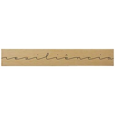 Imagem de Arte Maníacos Bastão Resiliência Manuscrito - 7x46cm
