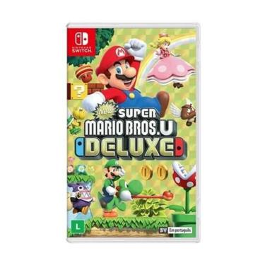 Imagem de Jogo New Super Mario Bros. U Deluxe Nintendo Switch Físico