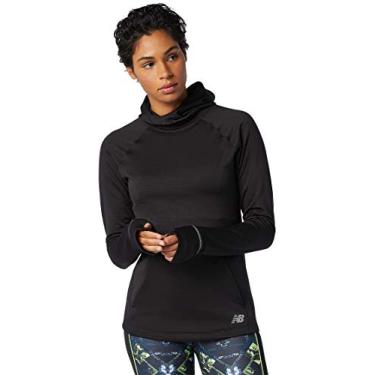 Imagem de Moletom feminino New Balance NB Heat, preto 20, PP