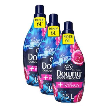 Imagem de Kit 3 Amaciantes Downy Concentrado Brisa Intenso 1,5L