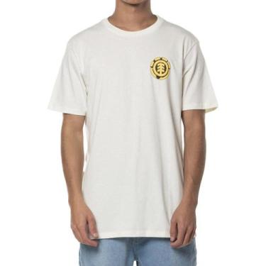 Imagem de Camiseta Element Snake Sm24 Masculina Off White