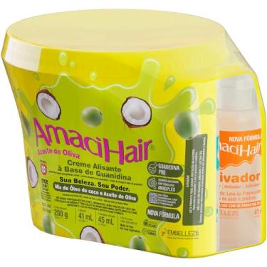 Imagem de Creme Relaxante Azeite de Oliva 220 g, Amacihair
