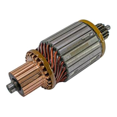 Imagem de Induzido Motor De Partida Atlas Copco Escavadeira 1404ZW 150W Deutz Trator M130 Man 24V 15 Estrias - ZEN - 24072